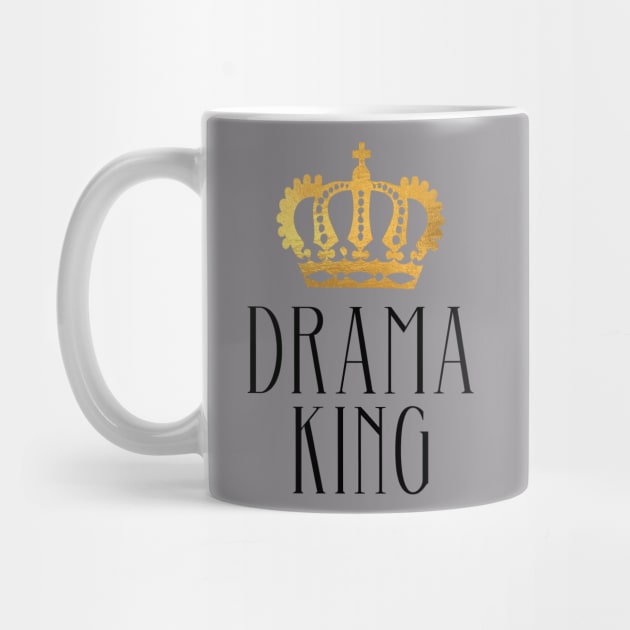 Drama King Gold by erinmizedesigns